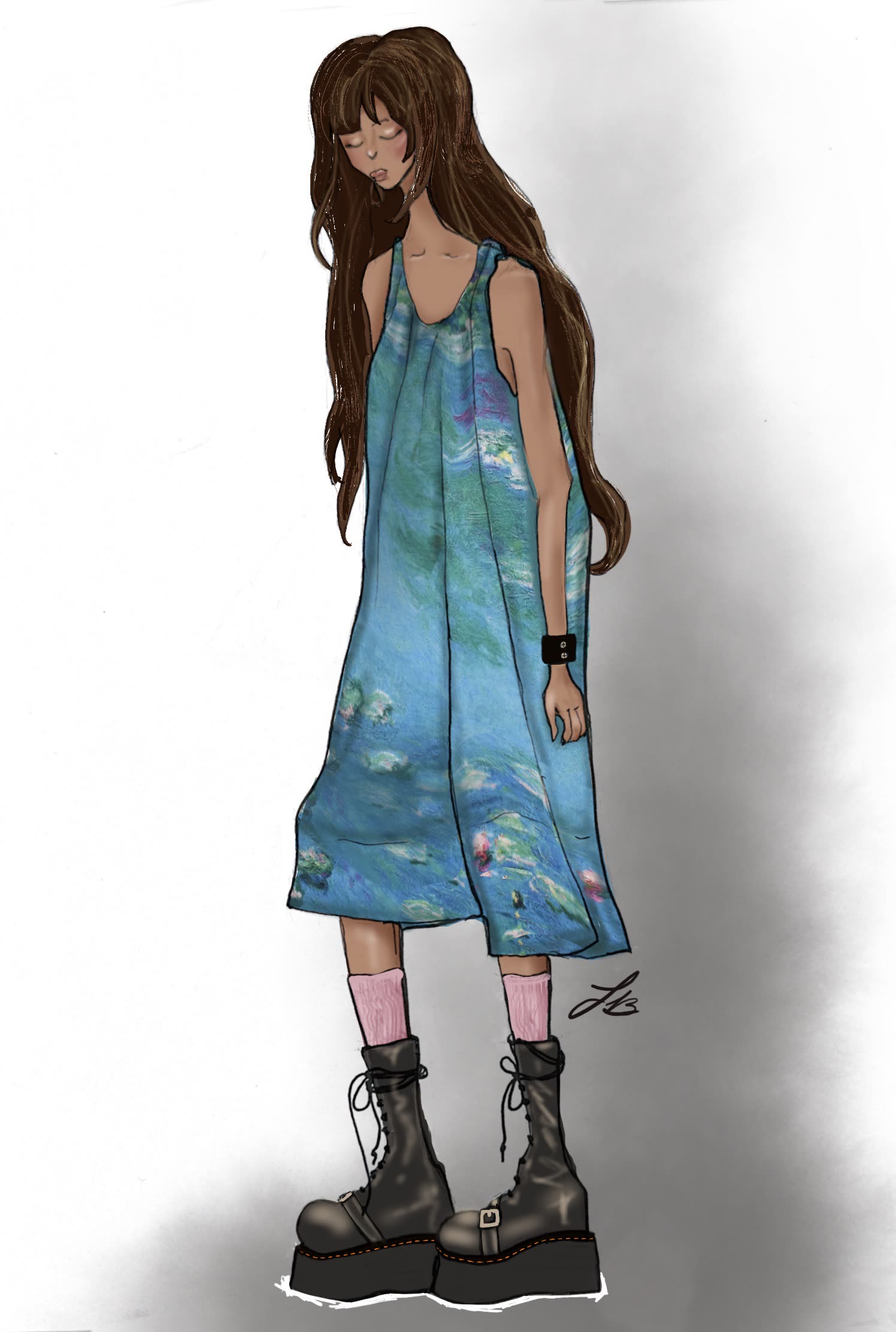 Fabric Mapping on Croquis