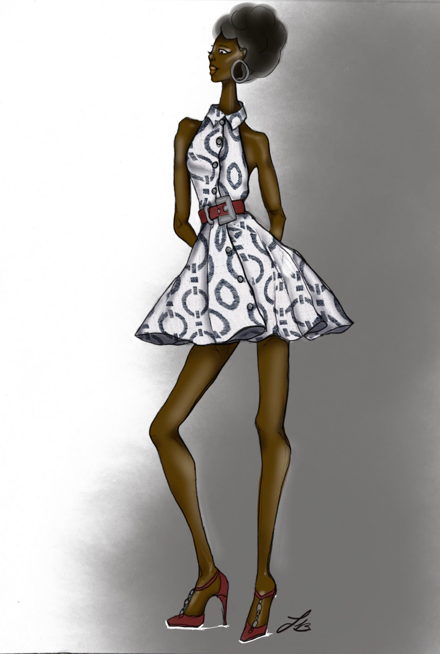 Fabric Mapping on Croquis