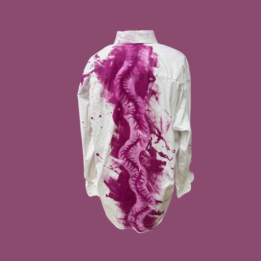 Ganges River — cyanotype shirt