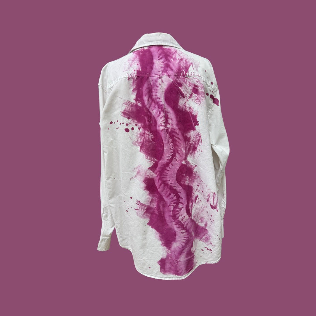 Yangtze River — cyanotype shirt